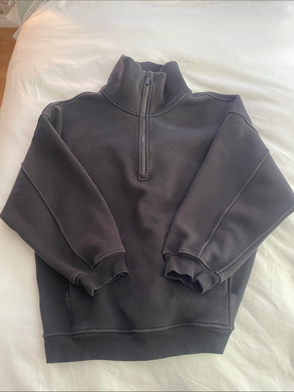 Lululemon Half-Zip Pullover Sweatshirt - Black
